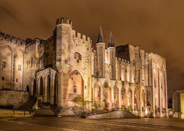 Palais des Papes en Aviñón