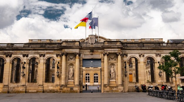 Palais Rohan das Rathaus von Bordeaux in Frankreich