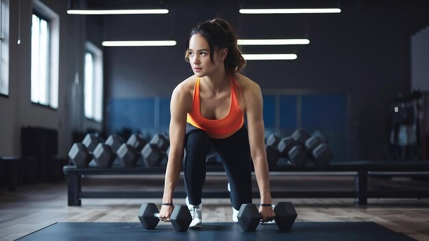 Palancas en un gimnasio