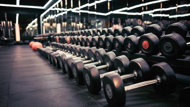 Palancas en un gimnasio