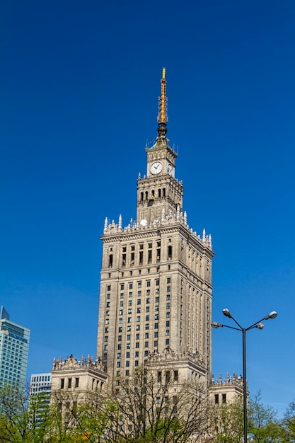 Palast der Kultur und Wissenschaft Warschau Polen