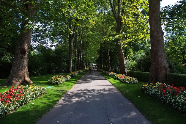 Palast und Park in Ludwigsburg, Deutschland