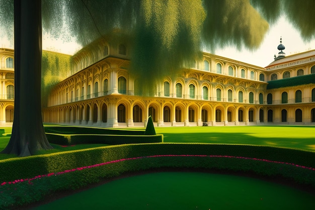 Palast von Versailles Hintergrund Ai Generate