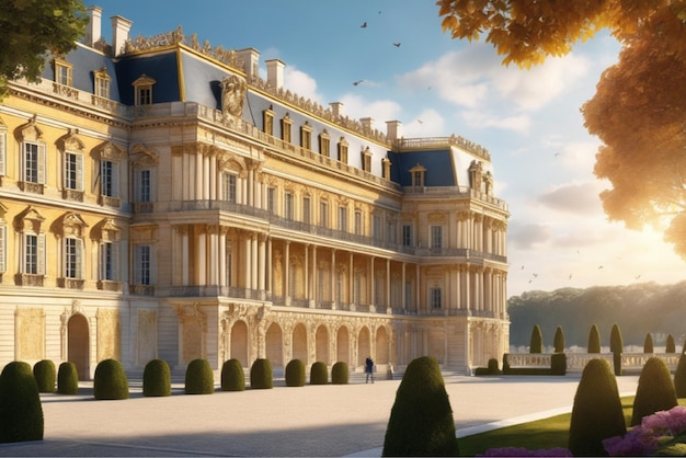 palast von versailles ultra hd realistische lebhafte farben hoch detaillierte uhd zeichnungsstift 426