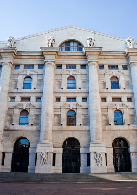 Palazzo della Borsa. Wechselstube, Mailand