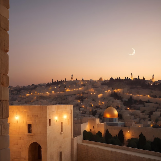 Foto palestina en el mes de ramadán