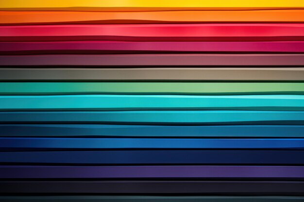 Foto paleta de colores extensa generada por la ia