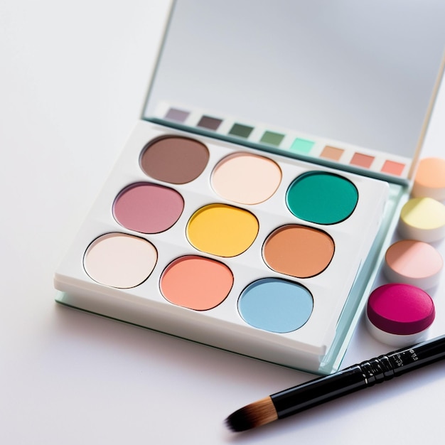 Paleta de maquiagem ou paleta de cores As paletas agrupam diferentes tons de um mesmo tipo de produto em um estojo que multiplica as possibilidades de escolha na hora de fazer uma produção