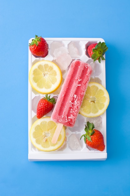 Paleta de fresa