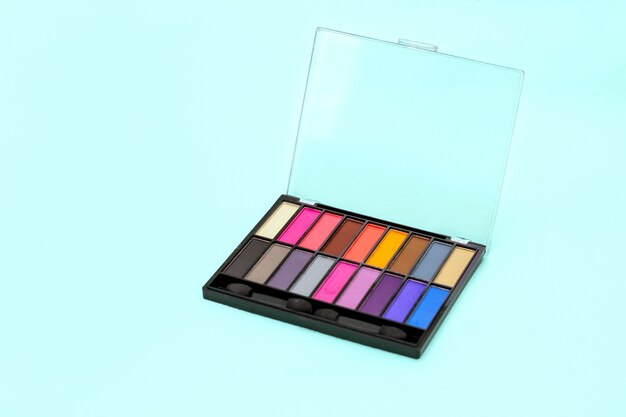 Paleta de sombras de ojos multicolor