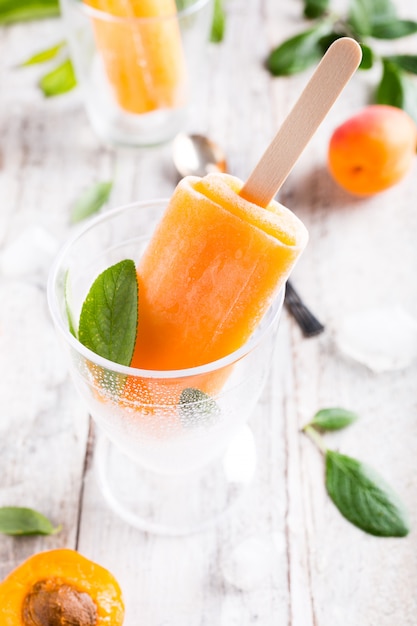 Paletas De Albaricoques Caseros