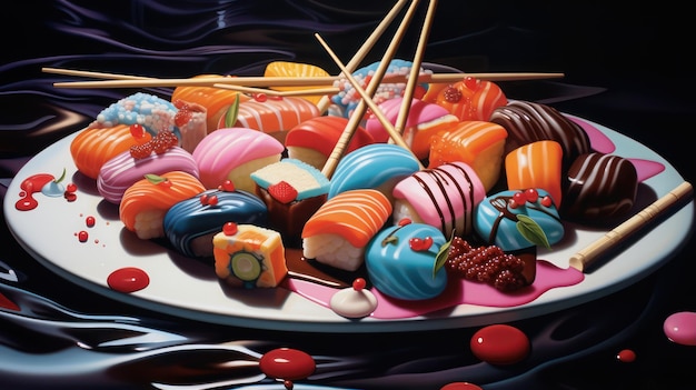 Foto palillo armonía sushi sonata