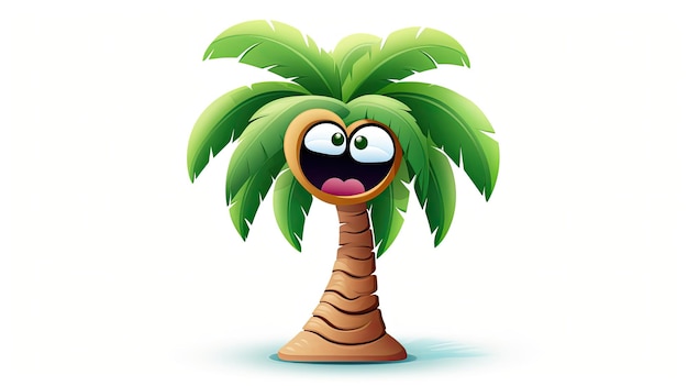 Palmbaum-Emoji und Urlaub