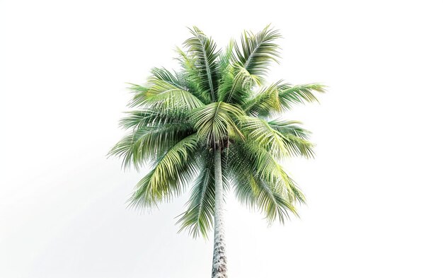 Foto una palmera del caribe