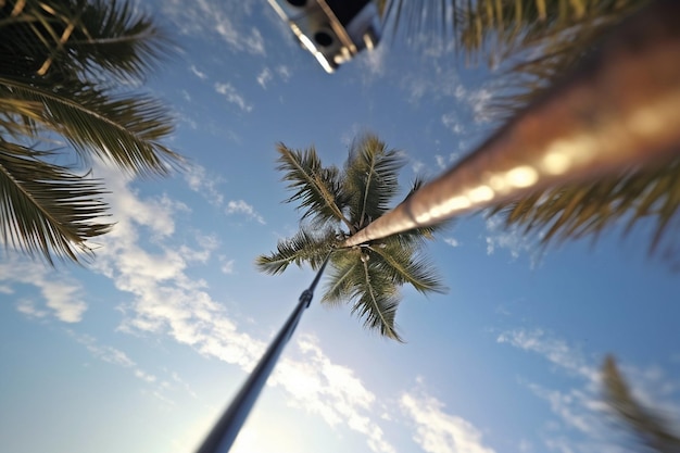 Palmera en el cielo