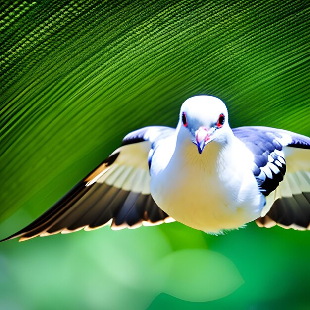 Foto paloma pájaro imagen generativa ai