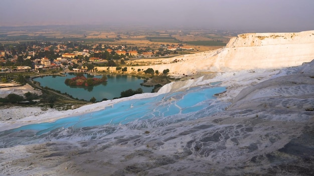 Foto pamukkale la octava maravilla del mundo turquía antalya