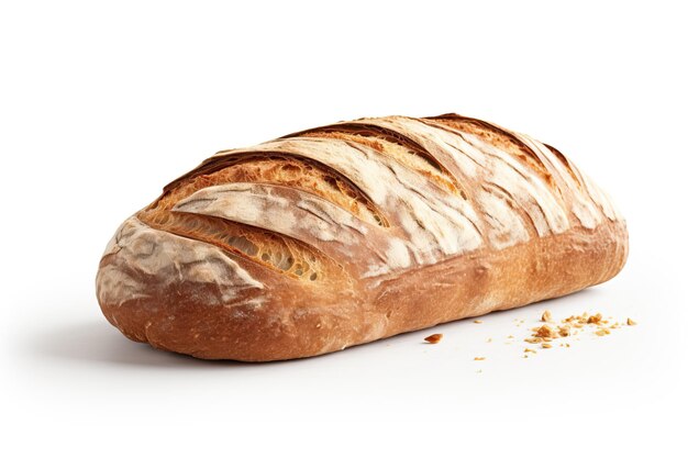 Pan aislado sobre un fondo blanco