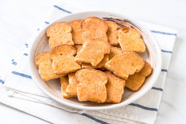 pan de ajo tostado al horno