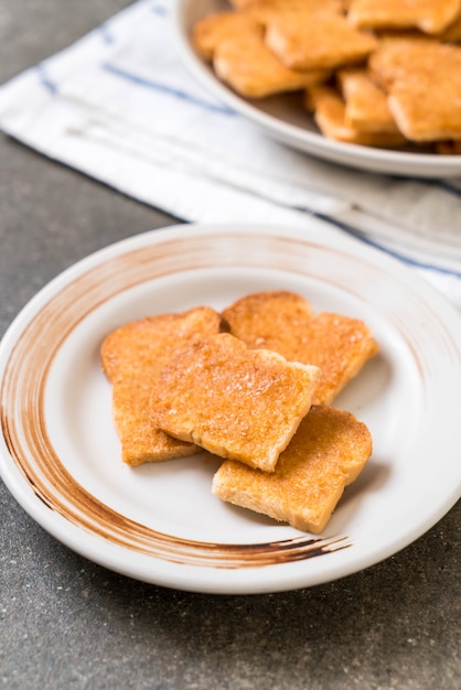 pan de ajo tostado al horno