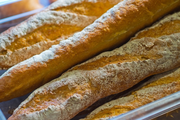 Pan de baguette.