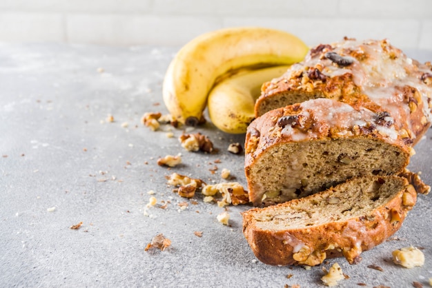 Pan de banana casero