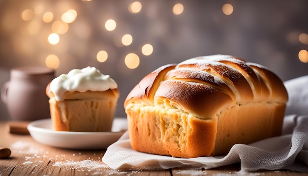 Foto pan de brioche