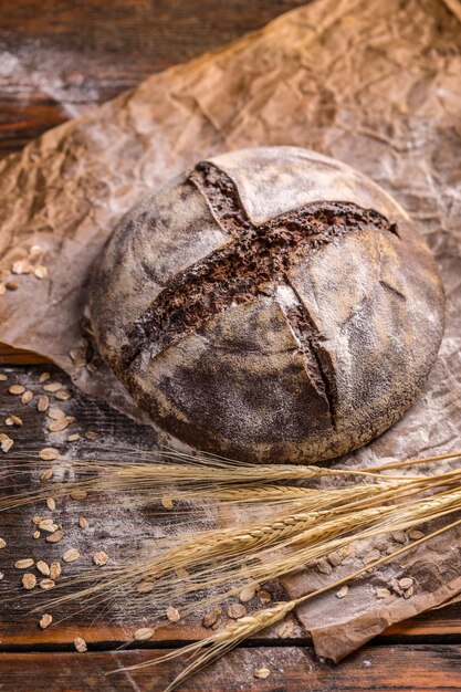 pan de centeno casero