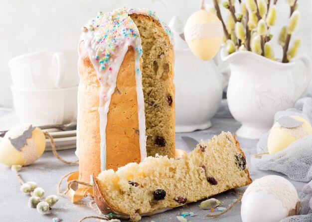 Pan dulce ortodoxo de pascua