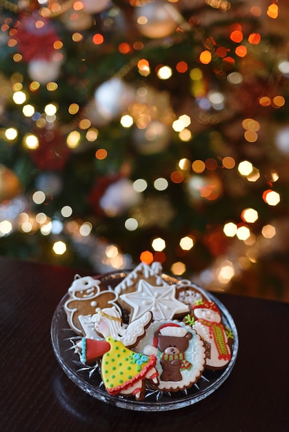 Pan de jengibre navideño