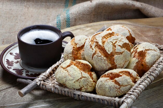 Pan de maíz pan de harina de maíz