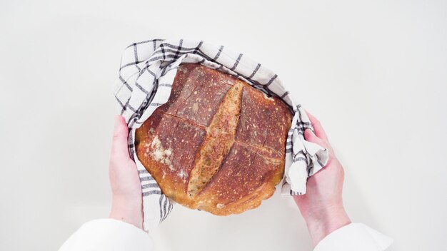 Pan de masa fermentada