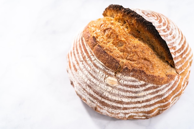 Pan de Masa Madre de Trigo