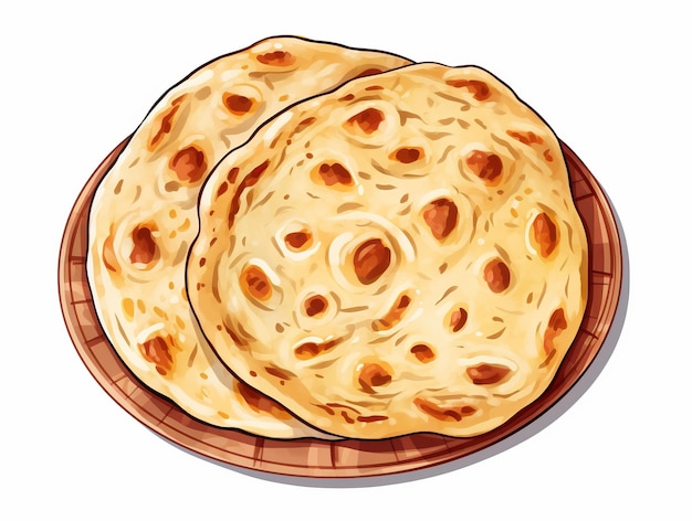 Foto el pan de naan