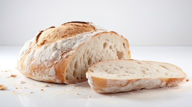 un pan con la palabra avena en la parte inferior