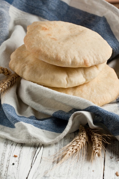 Pan de pita con orejas