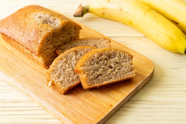 Pan de plátano casero