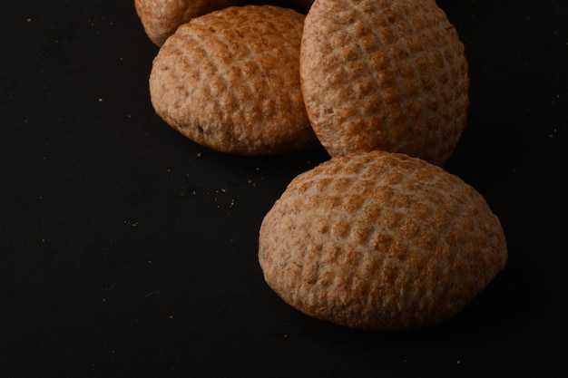 Pan de pueblo Pan redondo Vitrina de pan Panadería