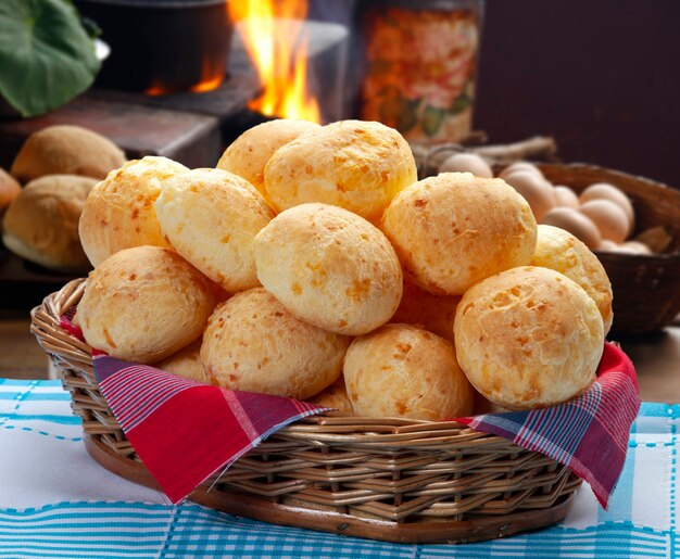 Pan de queso de bocadillo brasileño