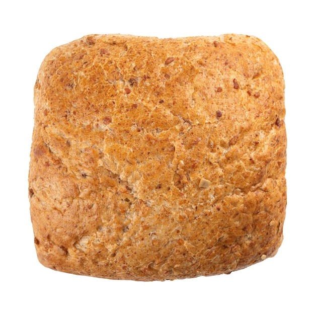 Pan recién horneado aislado de pan de trigo sarraceno
