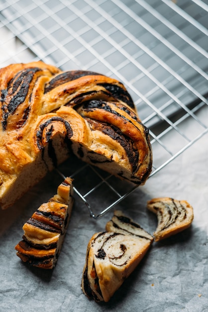 Pan de rollo de canela