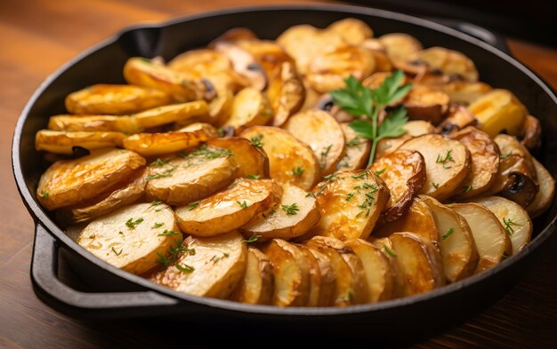 pan_with_sliced_potatoes_and_mushrooms