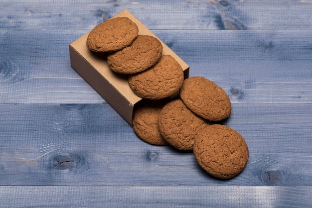 Panadería dulce y deliciosa merienda Galletas de avena