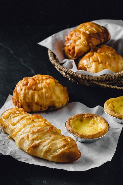 panadería en la mesa