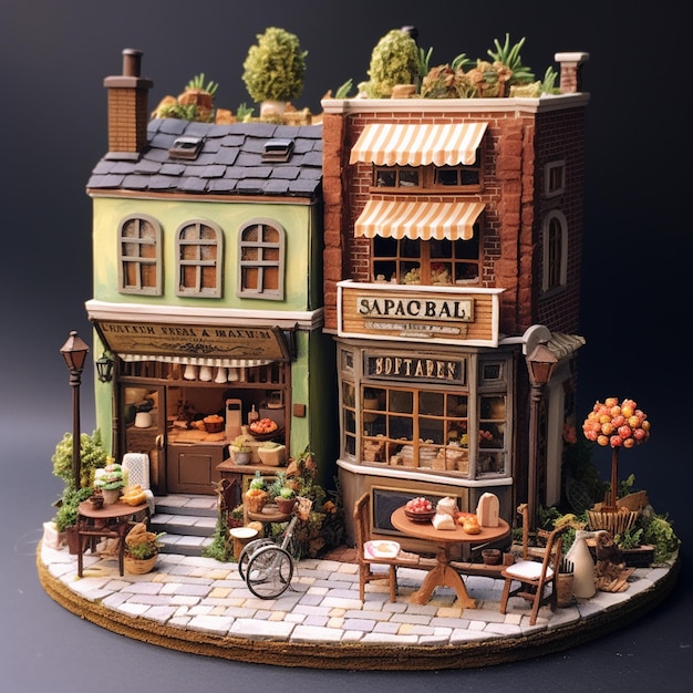 panadería en miniatura 3