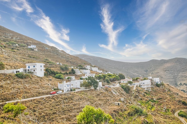 Panagia-Dorf auf der Insel Serifos