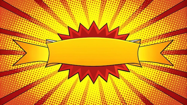 una pancarta amarilla con un fondo rojo con una pancarda amarilla que dice cinta amarilla