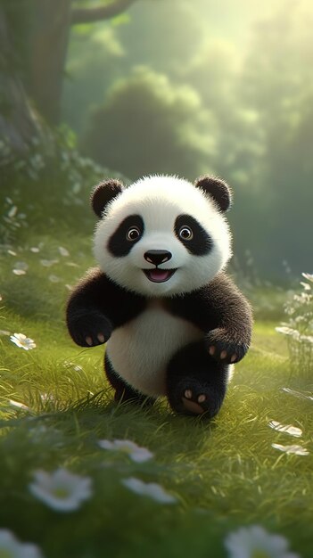 Panda Illustration