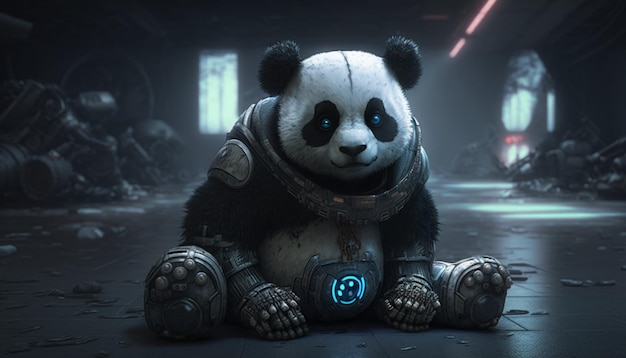 panda robótico