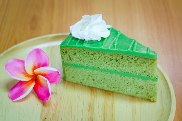 Pandan Cake.